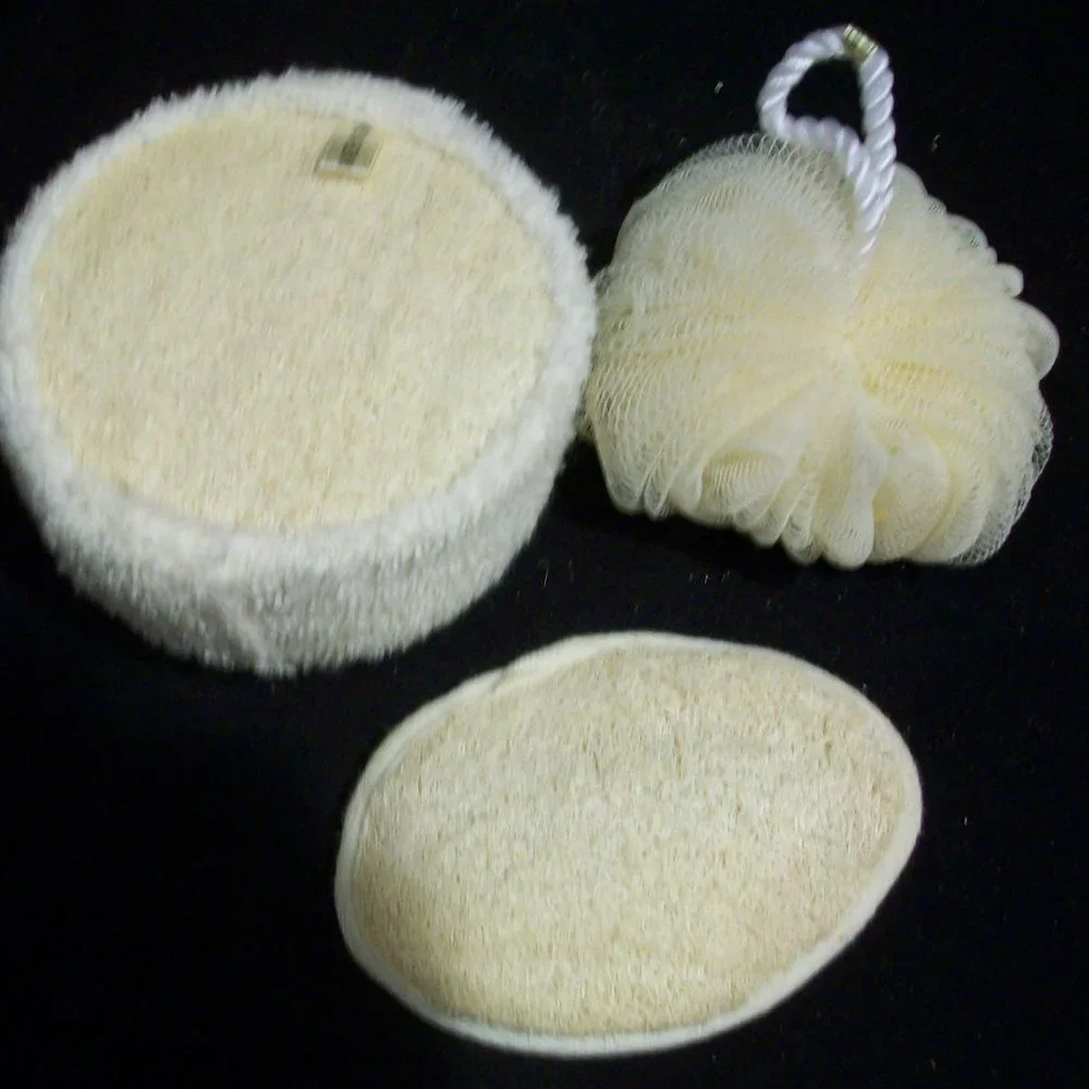 Bath Spa Set Bundle Sponge Luffa Pumice Stone Body Polisher Exfoliating
